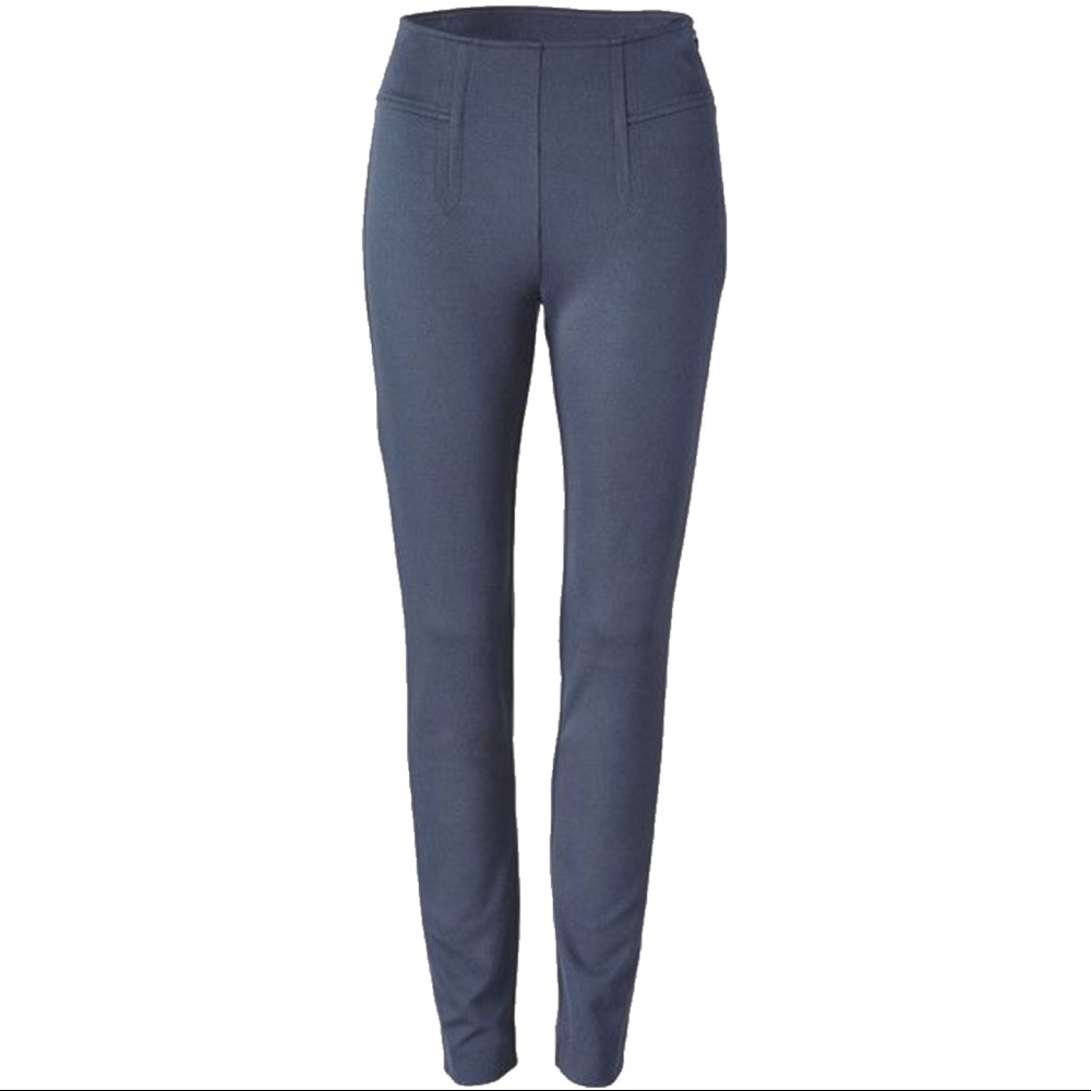 CAbi “Tiffany” French Navy Ponte Twill Trousers